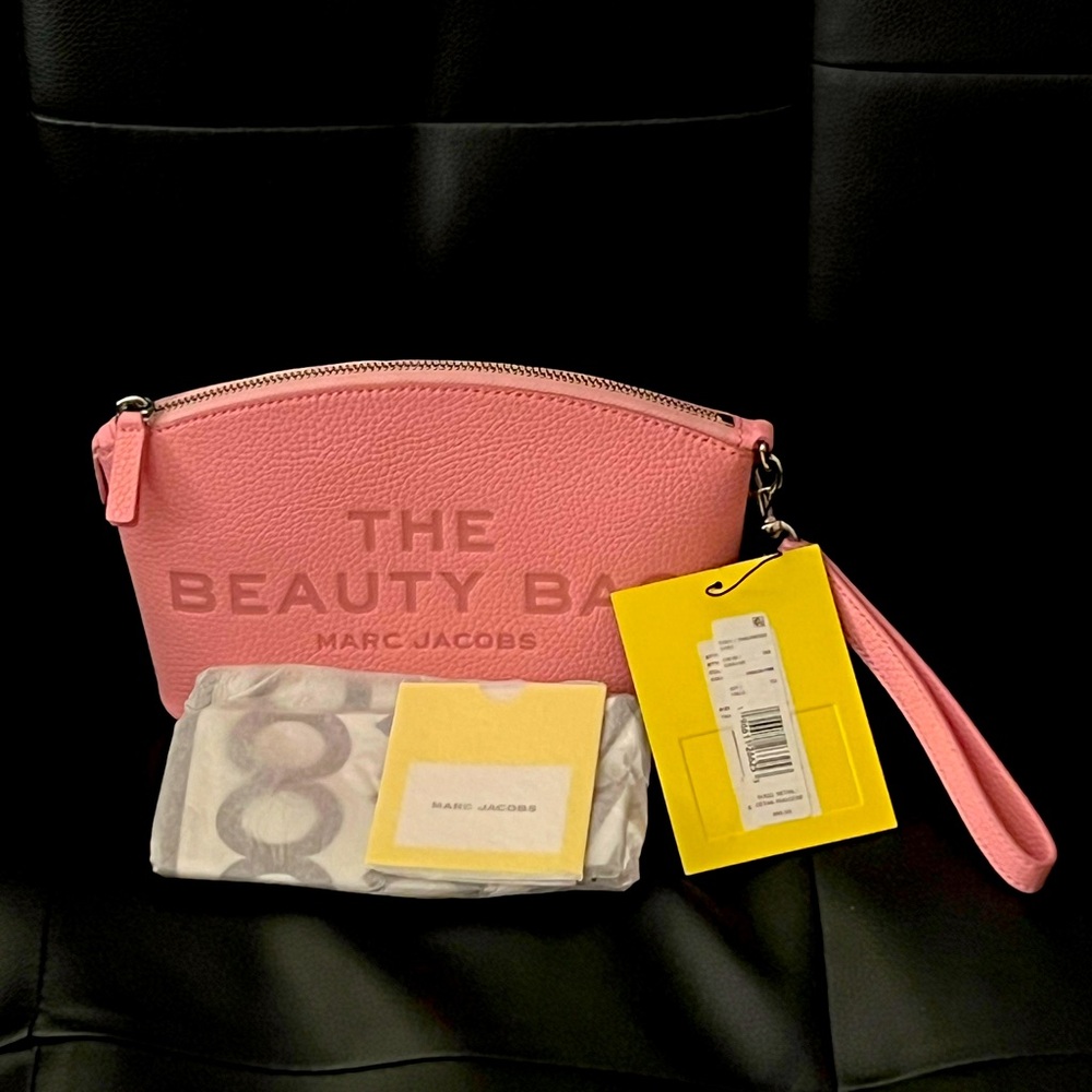 Marc Jacobs Ribbon Pink Beauty Bag